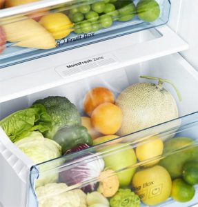 Freshness zone for fruits