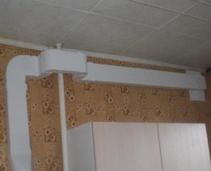 Ventilatiebox in de keuken