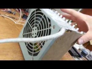 DIY ventilaatorkütteseade