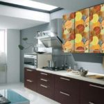 How to cover a kitchen unit with self-adhesive film