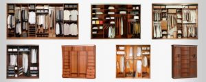 Filling the built-in wardrobe