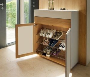 DIY shoe cabinet