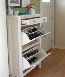 DIY shoe cabinet