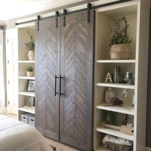 Wardrobe in loft style