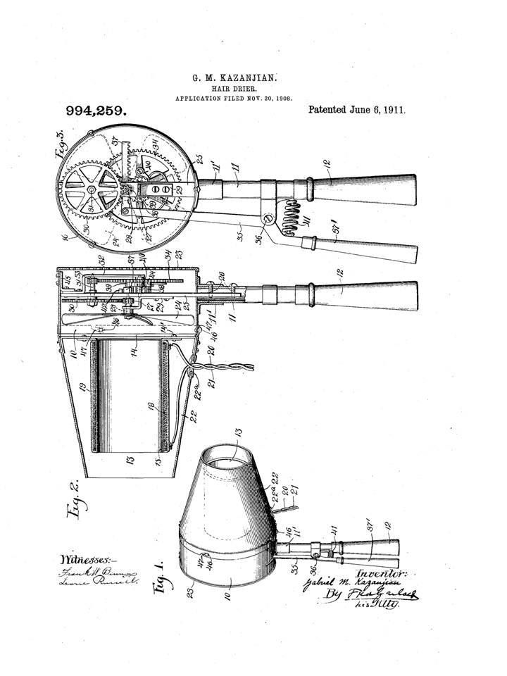 kätekuivati ​​patent