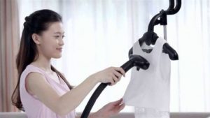 How to steam something with a steam cleaner