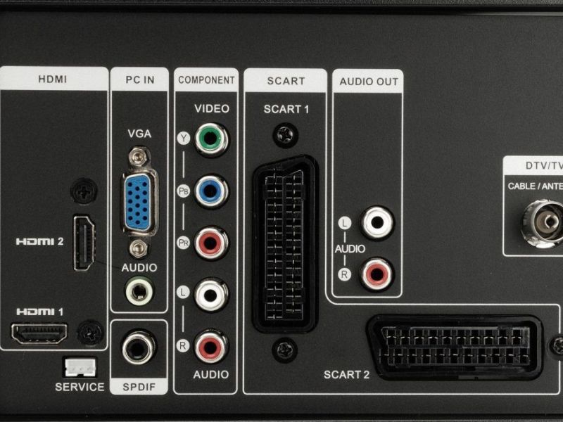 What is the component input used for and where is it located?