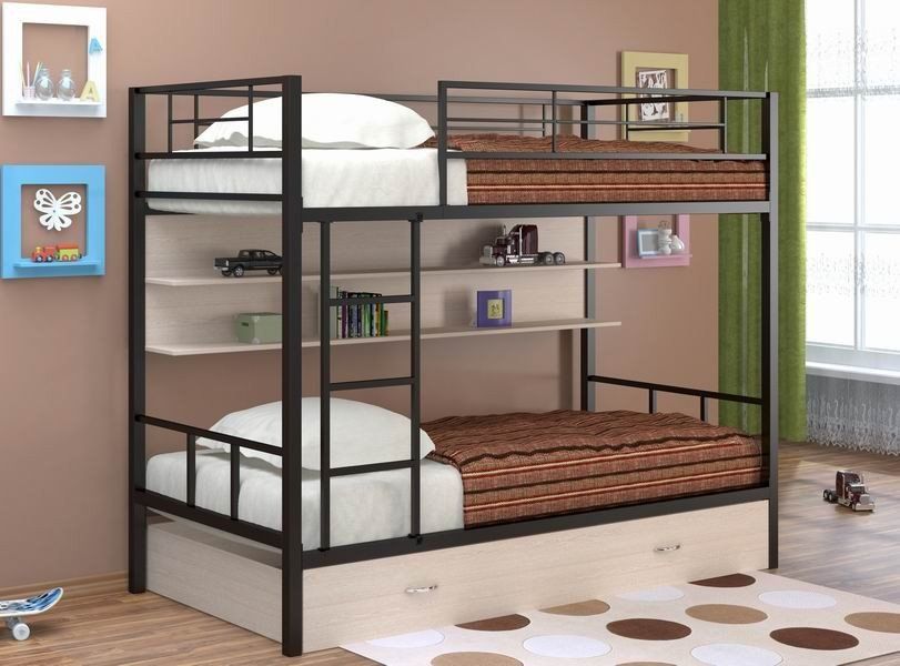 Metal bunk bed