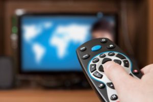 How to clean the TV remote control