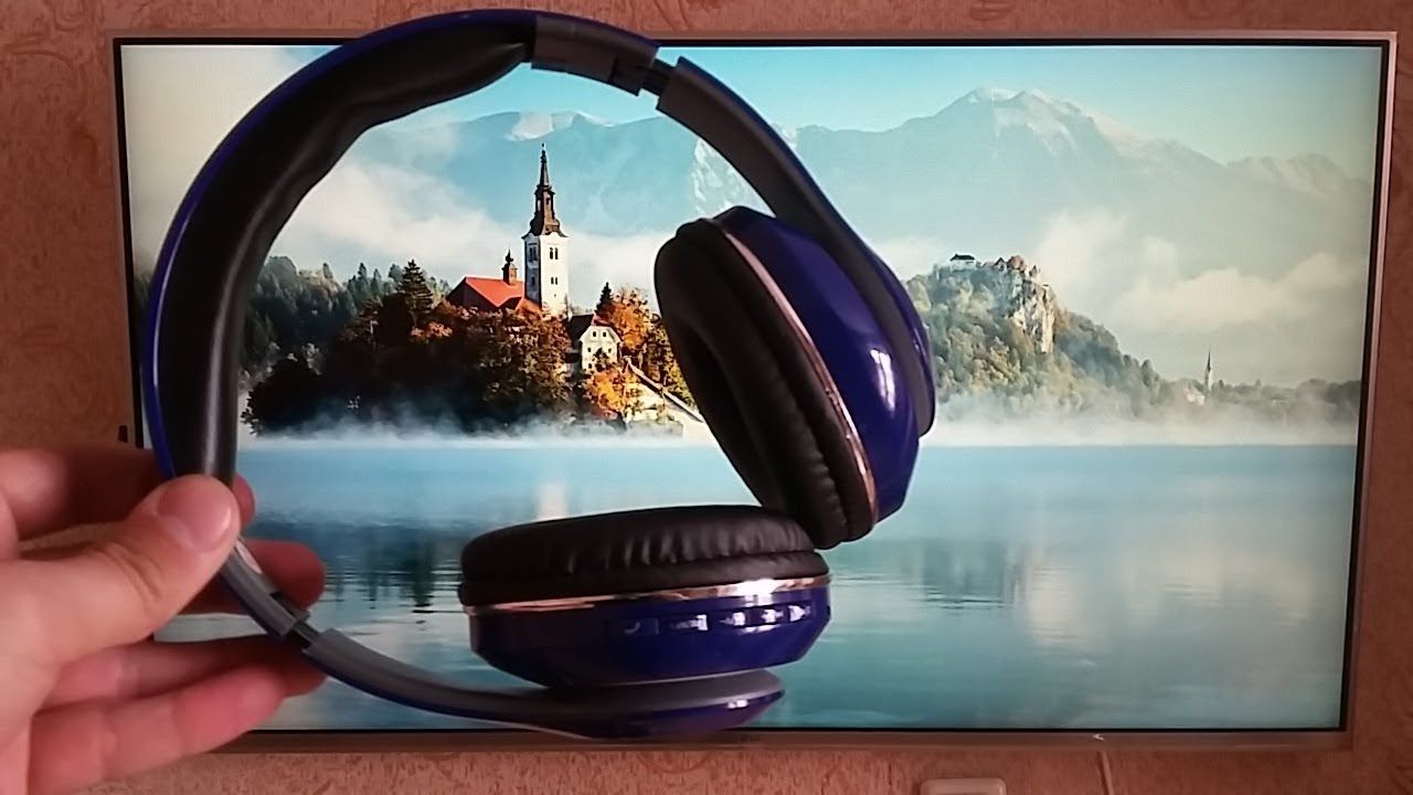 Using Bluetooth, you can connect headphones to the TV.