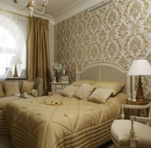 How to choose wallpaper for the bedroom