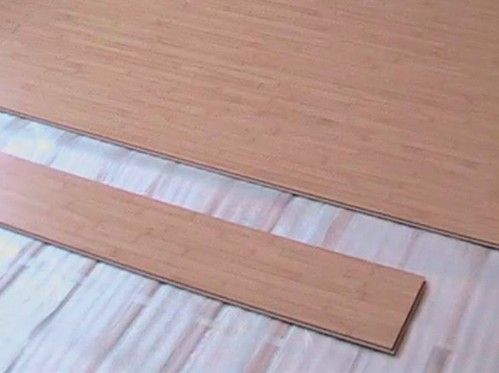 Laminate for heated floors