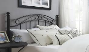 Metal headboard