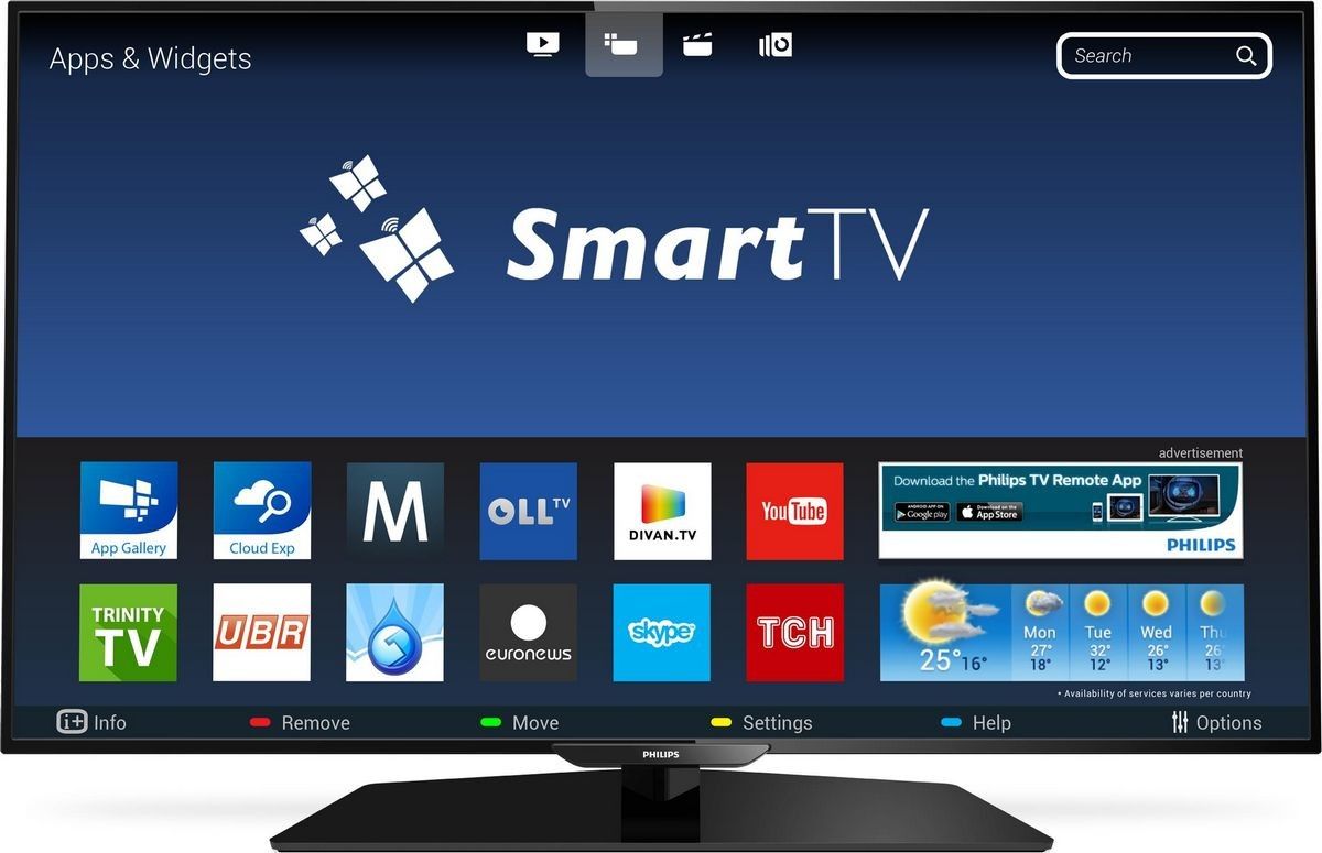 Philips smart TV.