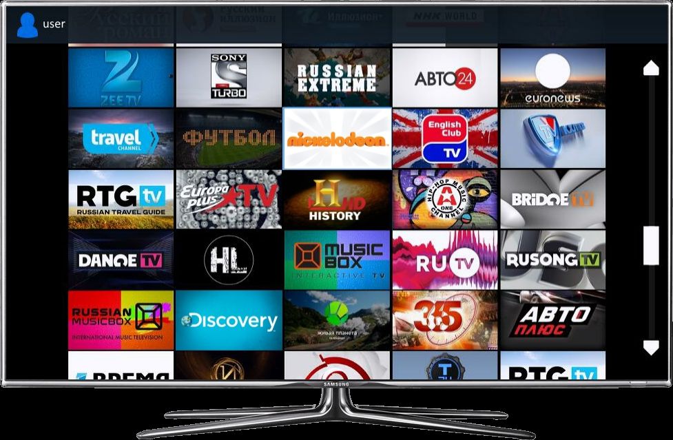 Samsung smart TV.