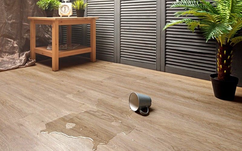 Protecting laminate flooring from water