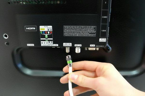 install an antenna for a TV