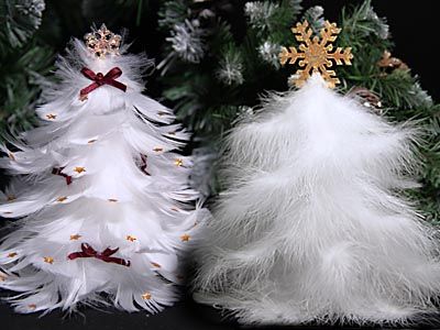 tüy Noel ağaçları