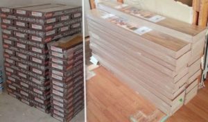 how to store laminate