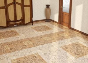 how to choose linoleum in the hallway