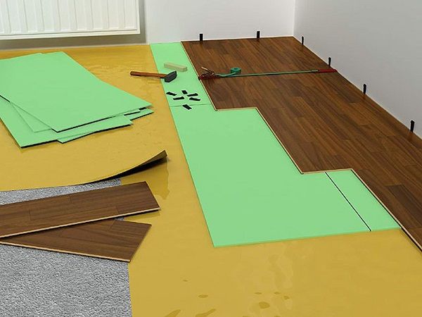 Underlay for laminate