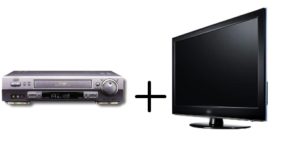 how to connect a VCR to a TV