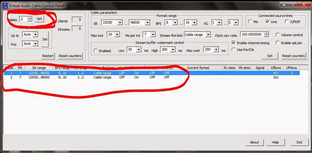 Using Virtual Audio Cable