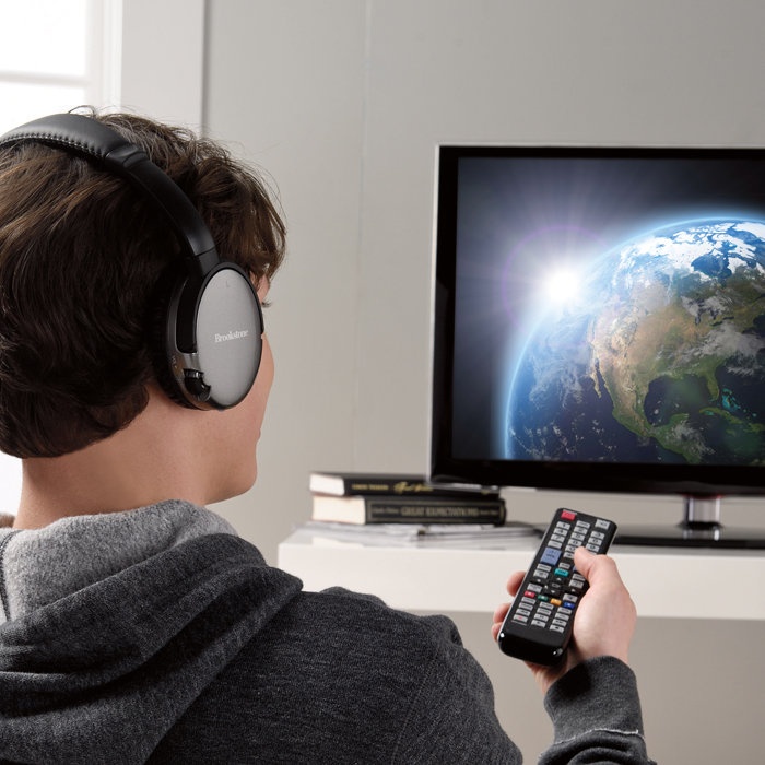 Wireless headphones for TV.