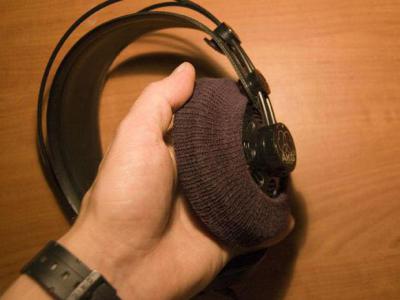 DIY ear pads for headphones