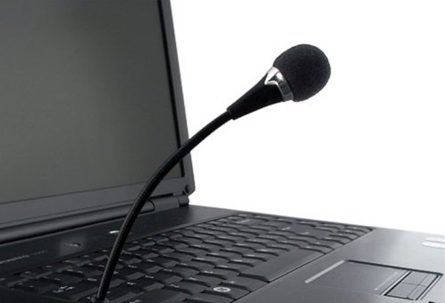 How to mute the microphone on a laptop