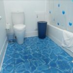 how to lay tiles on the bathroom floor