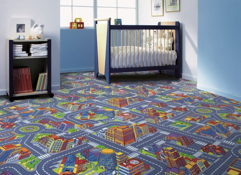 Carpet for children's room.