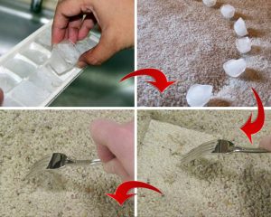 How to raise pile on a carpet