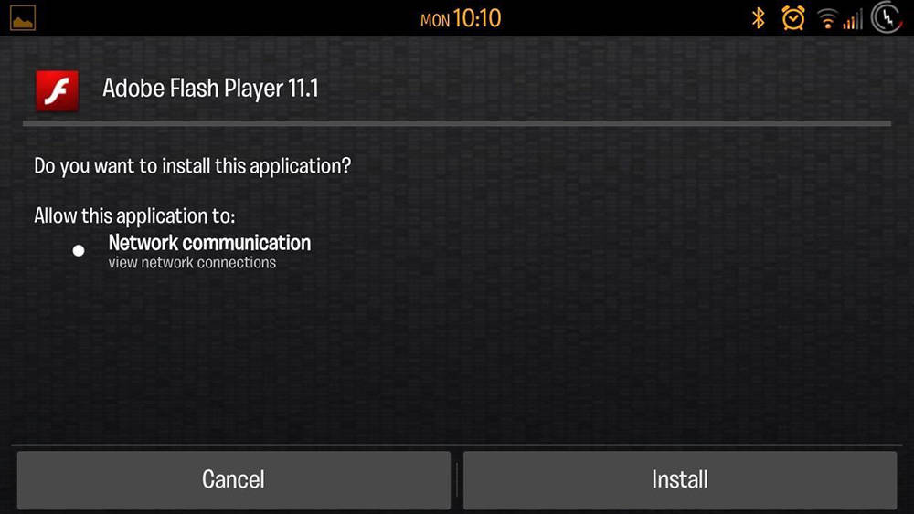 How to install flash player on TV