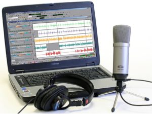 how to record sound through a microphone on a computer