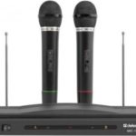 Wireless microphones for TV.