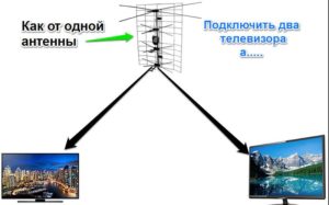 How to connect several TVs to one antenna