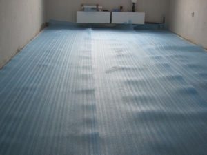 Substrate for linoleum