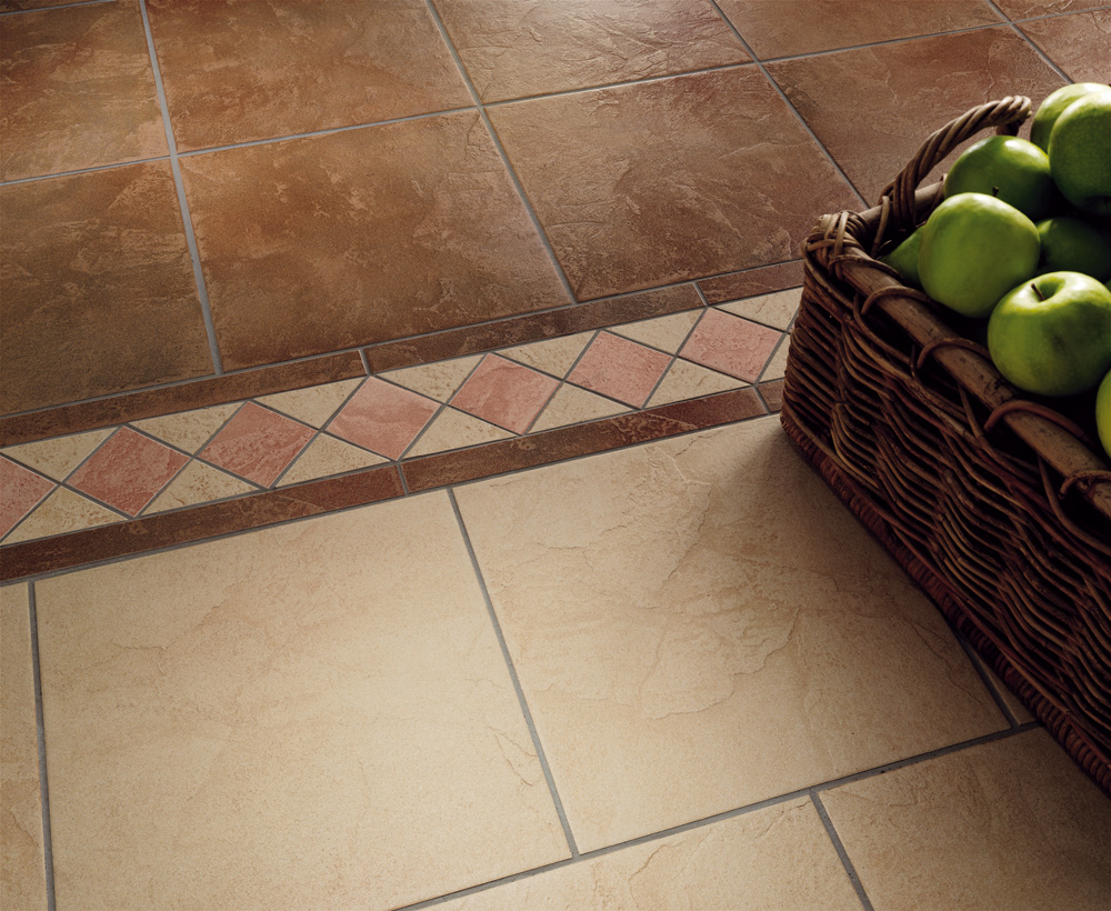 Kitchen tile color.