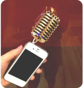 The principle of operation of the microphone-smartphone combination