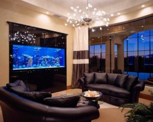 Aquarium instead of TV