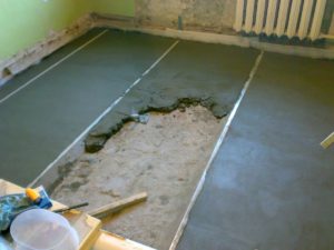 rough screed