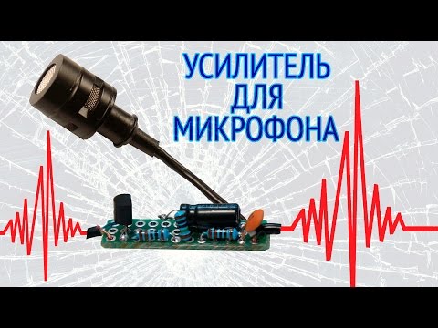 Microphone amplifier