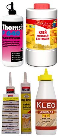 adhesive for installation