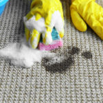 remove iodine from carpet