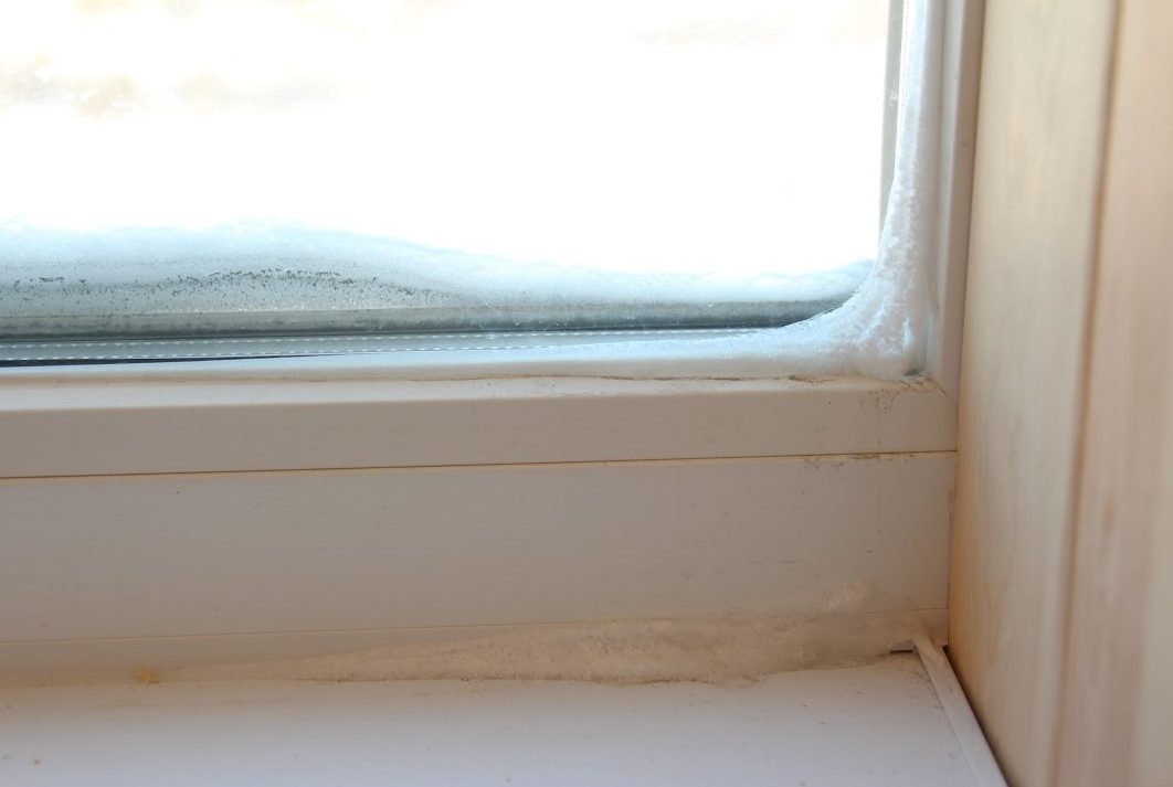 frozen window