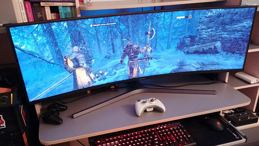 largest gaming monitor