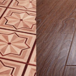 Which is warmer, linoleum or laminate?