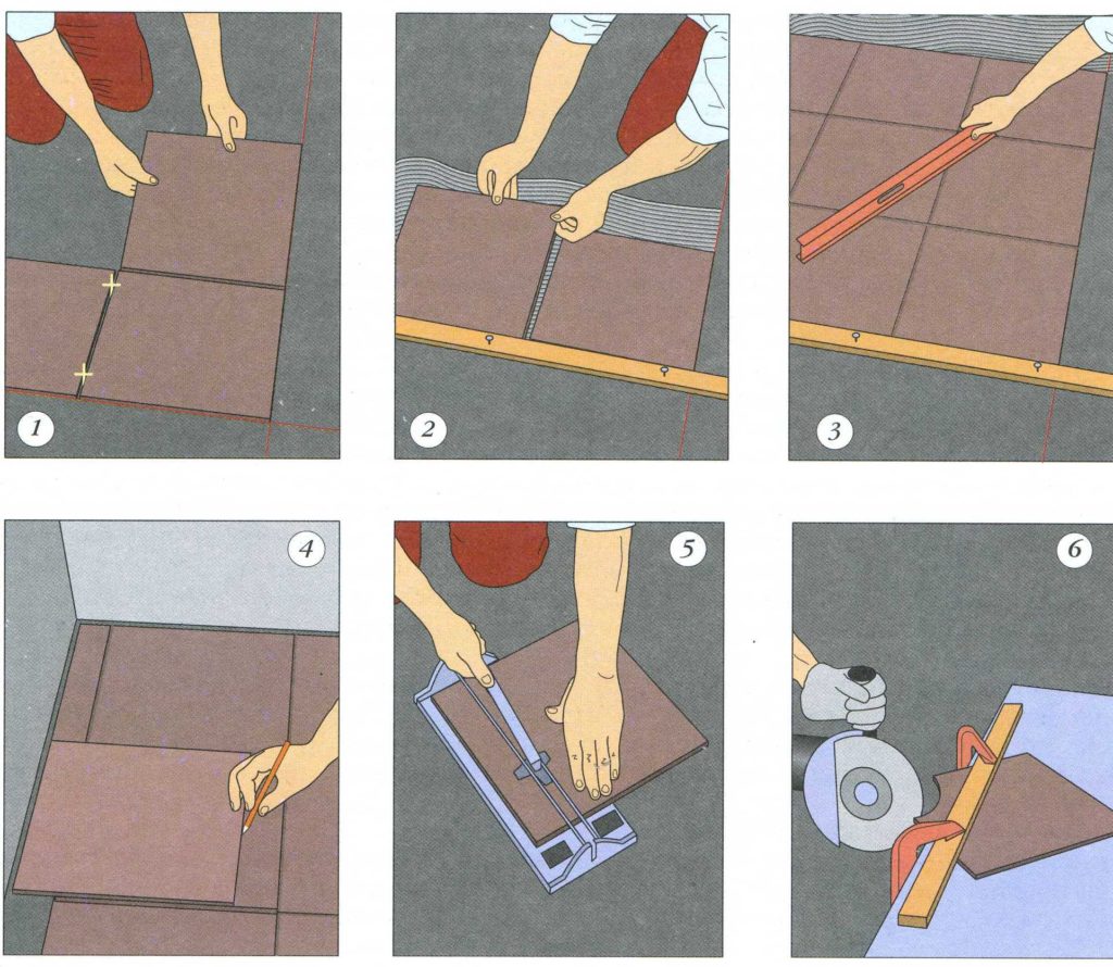 Tile laying sequence