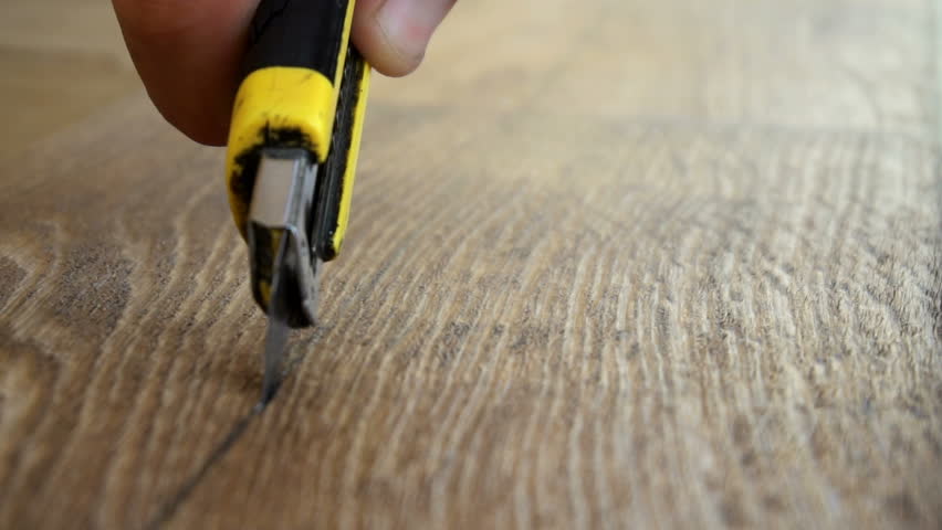 how to cut linoleum